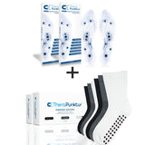 2+6 SET ❘ 2 PAAR Einlegesohlen + 6 PAAR Socken